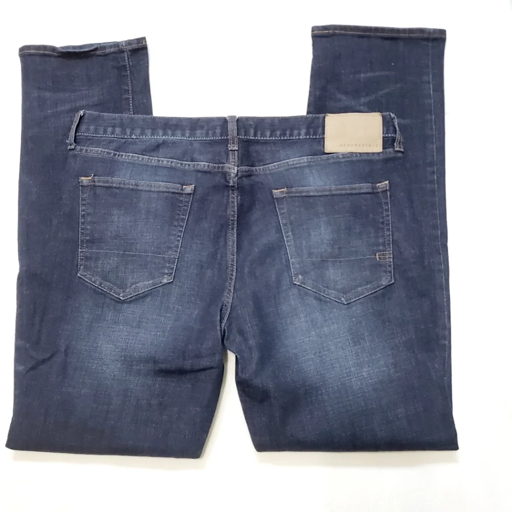 Aeropostale Mens Slim Straight Jeans 34 Waist
